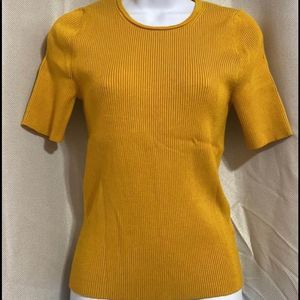 Anthropologie Maeve Ribbed tee M